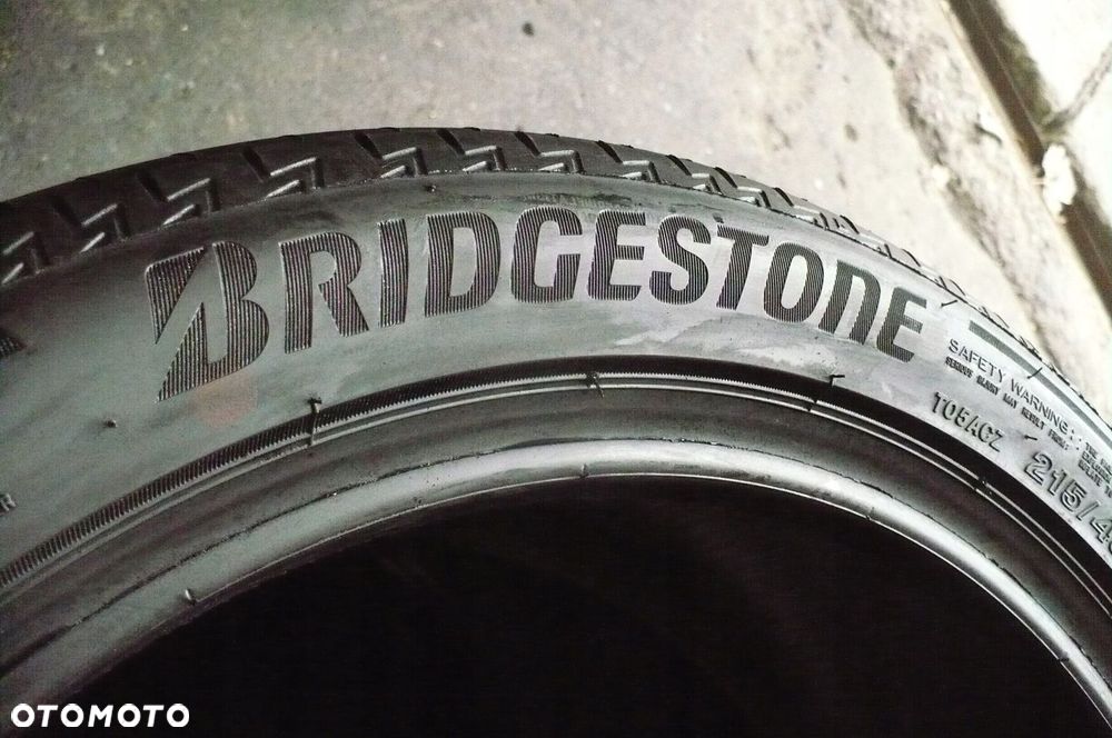 2x BRIDGESTONE Turanza T005A 215/45R18 5,8mm 6,9mm 2020 - 4
