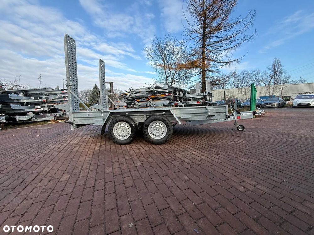Niewiadów Przyczepa do przewozu sprzętu budowlanego Niewiadów K3535 355x183cm 3500kg 2 osie pod koparke koparka walec MOTOMUS - 9