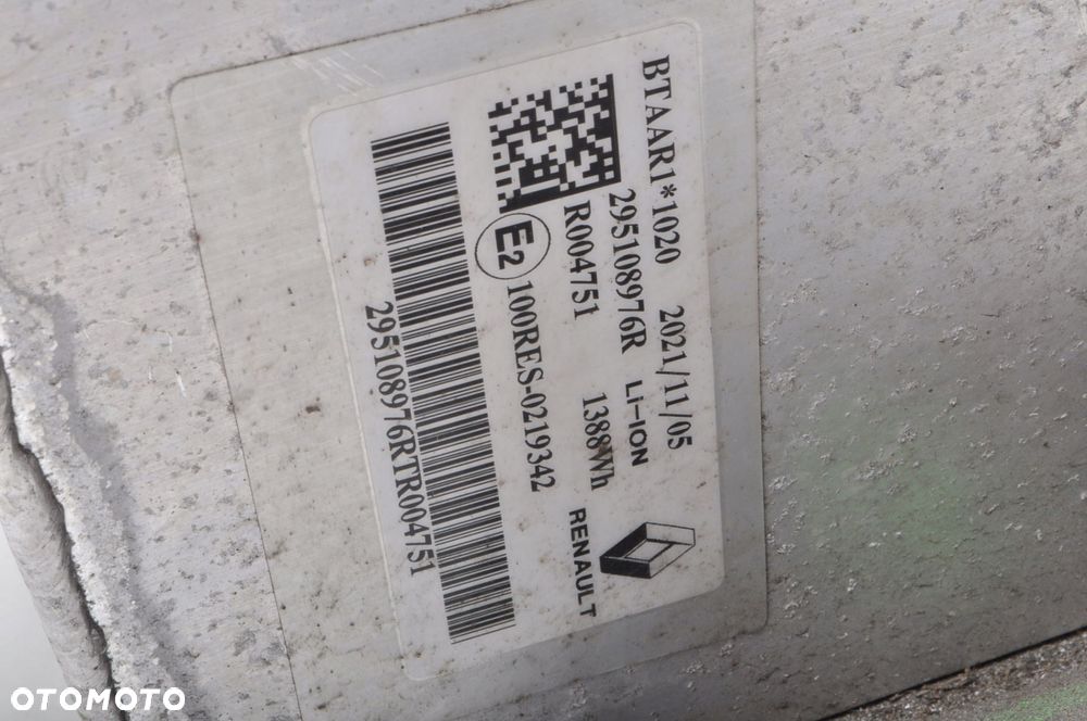 RENAULT CLIO V CAPTUR AKANA 1.6 E-TECH BATERIA AKUMULATOR 295F17870R - 5