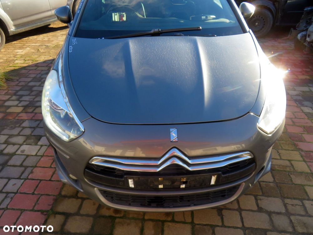 MASKA ZDERZAK BŁOTNIKI LAMPY DS5  KZCD  CITROEN 2011-2015 SZARY GALENA PRZÓD KOMPLETNY - 2