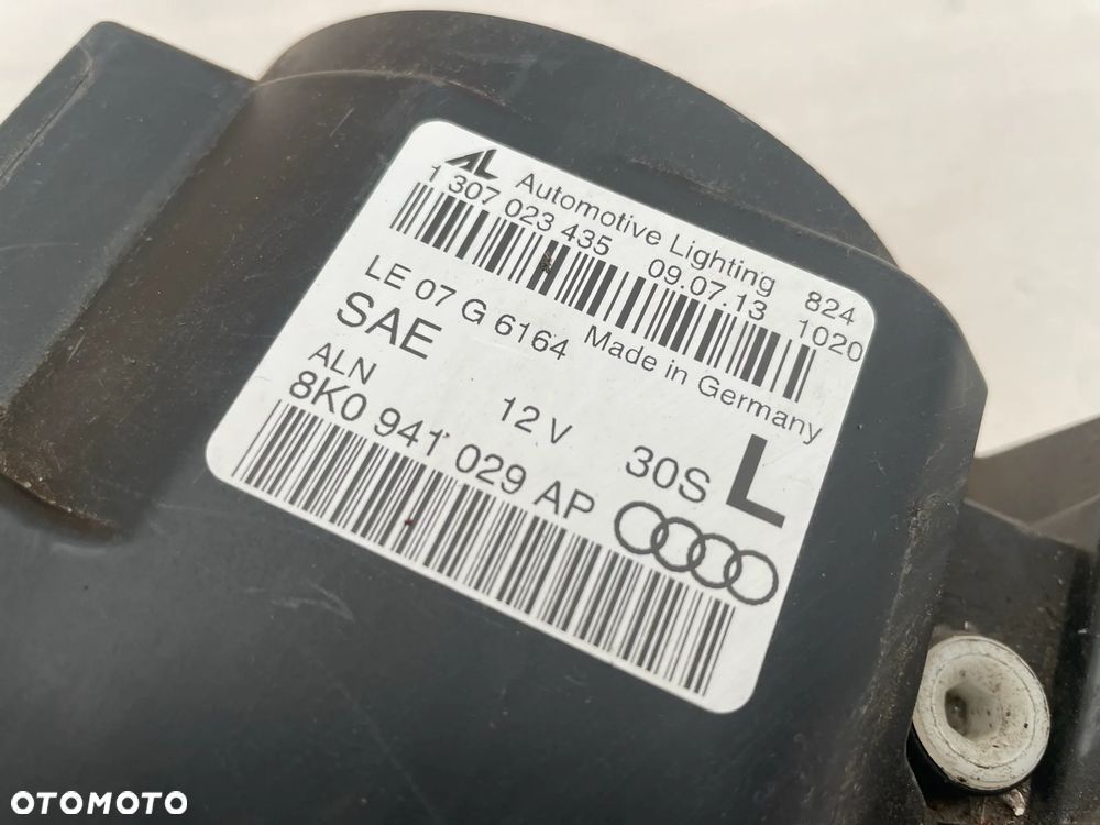 Audi A4 B8 reflektor xenon skrętny lewy USA nowy oryginalny, kompletny 8K0941029AP - 3