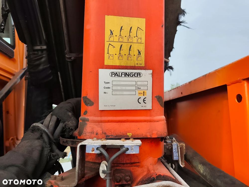 MAN MAN TGA 18.360 HDS Żuraw Wywrotka 4x4 akcja zima - 9