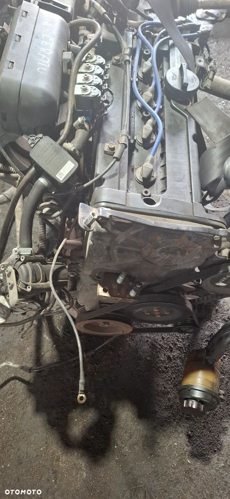 Silnik słupek Kia Cerato Matrix Getz 1,6 G4ED - 2