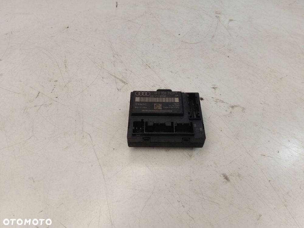 MODUŁ STEROWNIK DRZWI AUDI A6 C6 Q7 4L 4F0959793P - 1