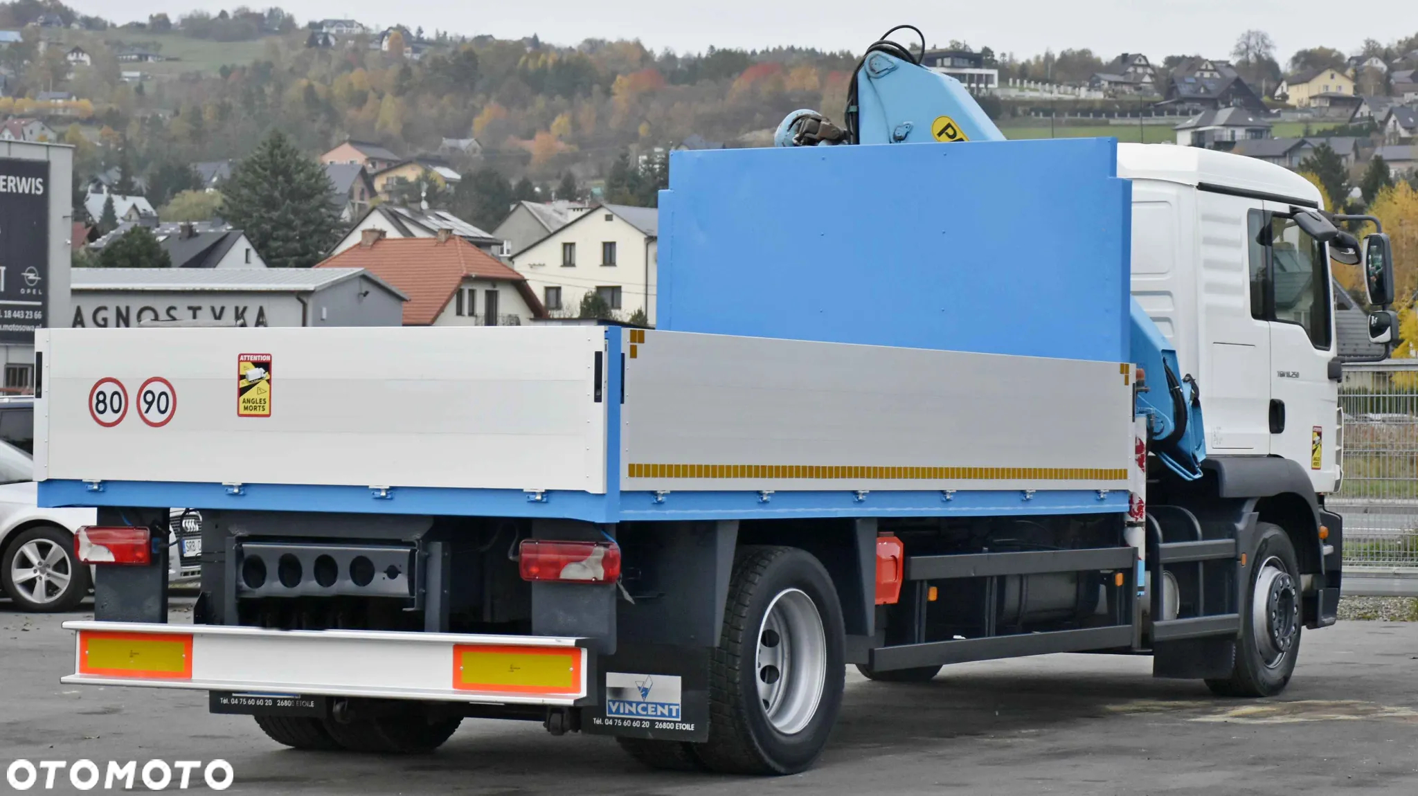 MAN TGM 18.250 SKRZYNIA 4,80m * PK 12080 KA + PILOT - 6