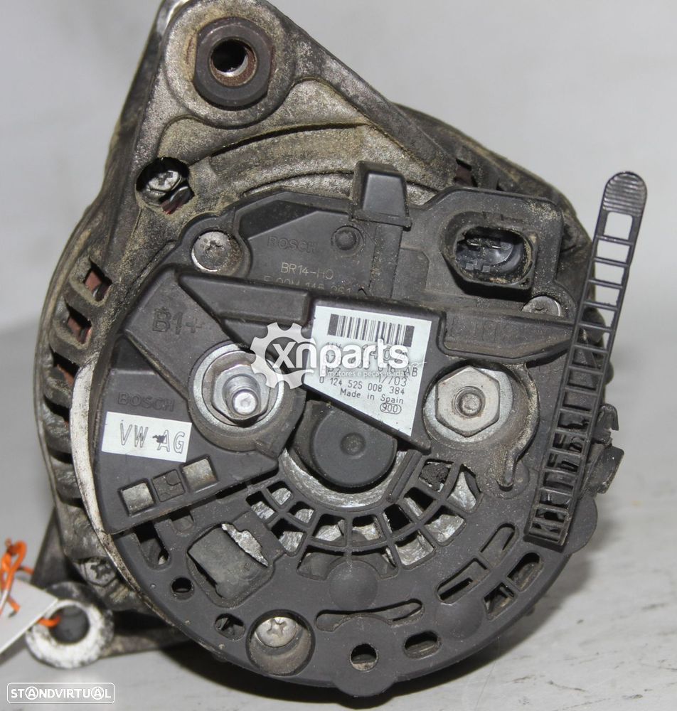 Alternador AUDI A6 (4B2, C5) 2.5 TDI | 07.97 - 01.05 Usado REF.  078 903 016 AB... - 4