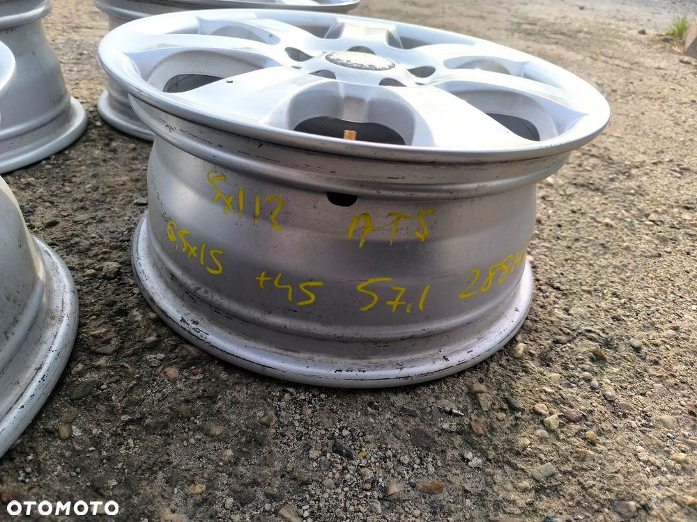 5x112 Felgi Aluminiowe Alufelgi 15 VW GOLF CADDY TOURAN SHARAN PASSAT SEAT LEON TOLEDO ALTEA ALHAMBRA SKODA OCTAVIA AUDI A4 A6 Legnica ALU-RAD - 11