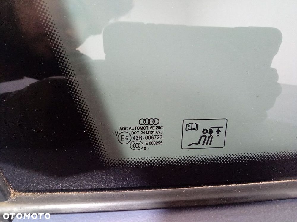 AUDI Q5 I 8R SZYBA KAROSERYJNA LEWY TYŁ TYLNA - 2