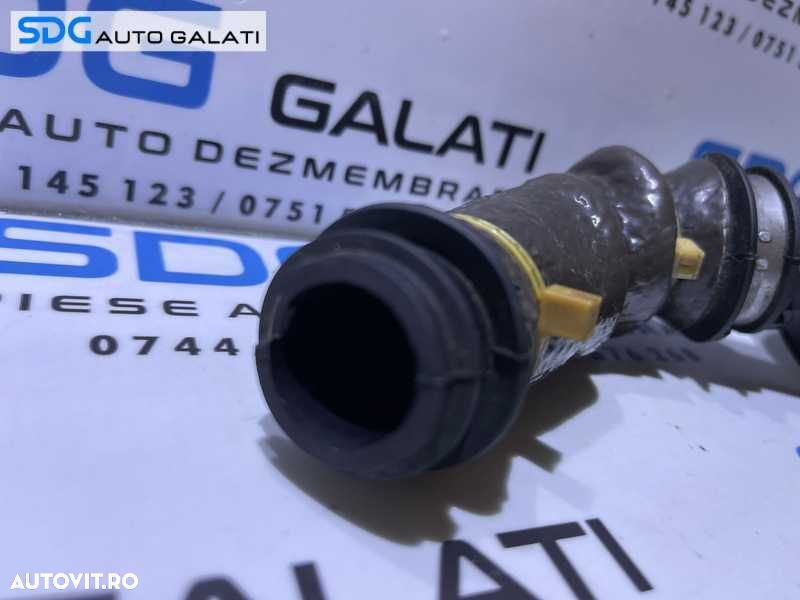 Furtun Conducta Admisie Turbo Turbina Turbosuflanta Ford Focus 3 1.6 TDCI 2010 - 2018 Cod AV61-6C784-AD [M5393] - 3