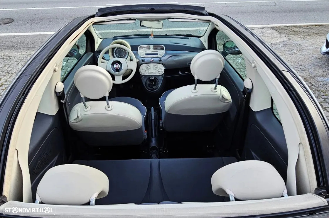 Fiat 500C 1.3 16V MJ Lounge S&S - 9
