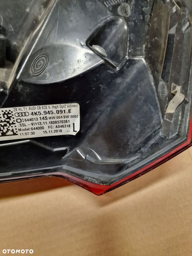 lampa tylna audi a6 4k 4k5945092e 4k5945091e high komplet - 3