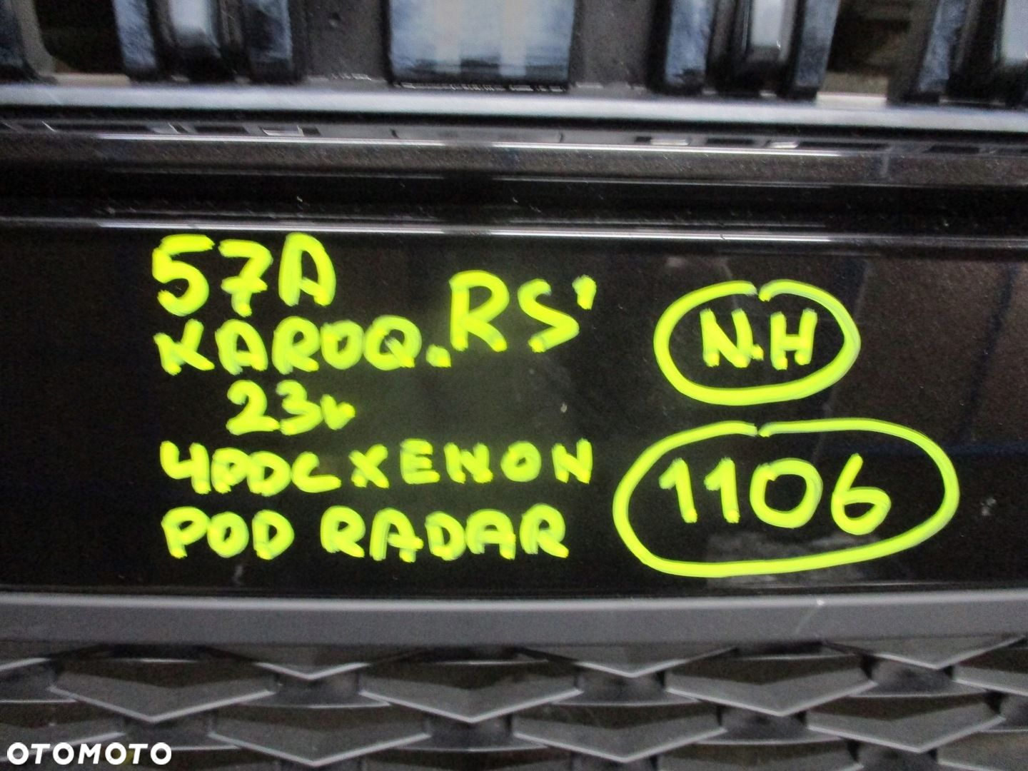Zderzak SKODA KAROQ RS 23R 4 PDC XENON POD RADAR - 11
