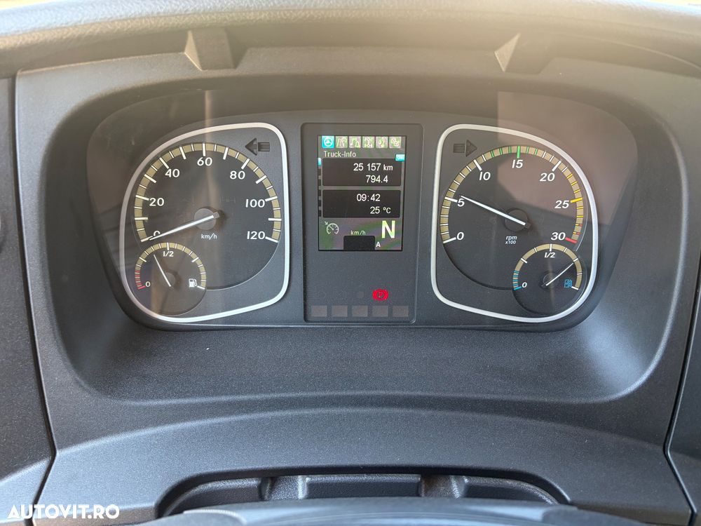 Mercedes-Benz Atego 1624, 4x4, an 2020, 25.000km originali, bascula Meiller - 15