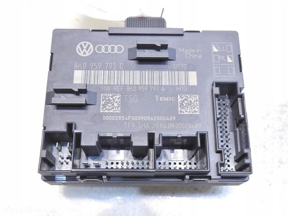 MODUŁ DRZWI LEWY PRZÓD AUDI A4 B8 - 3