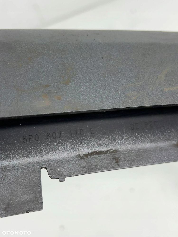 8P0807110E Dokładka zderzaka przedniego Audi A3 S3 8P PRZÓD LZ9Y - 8