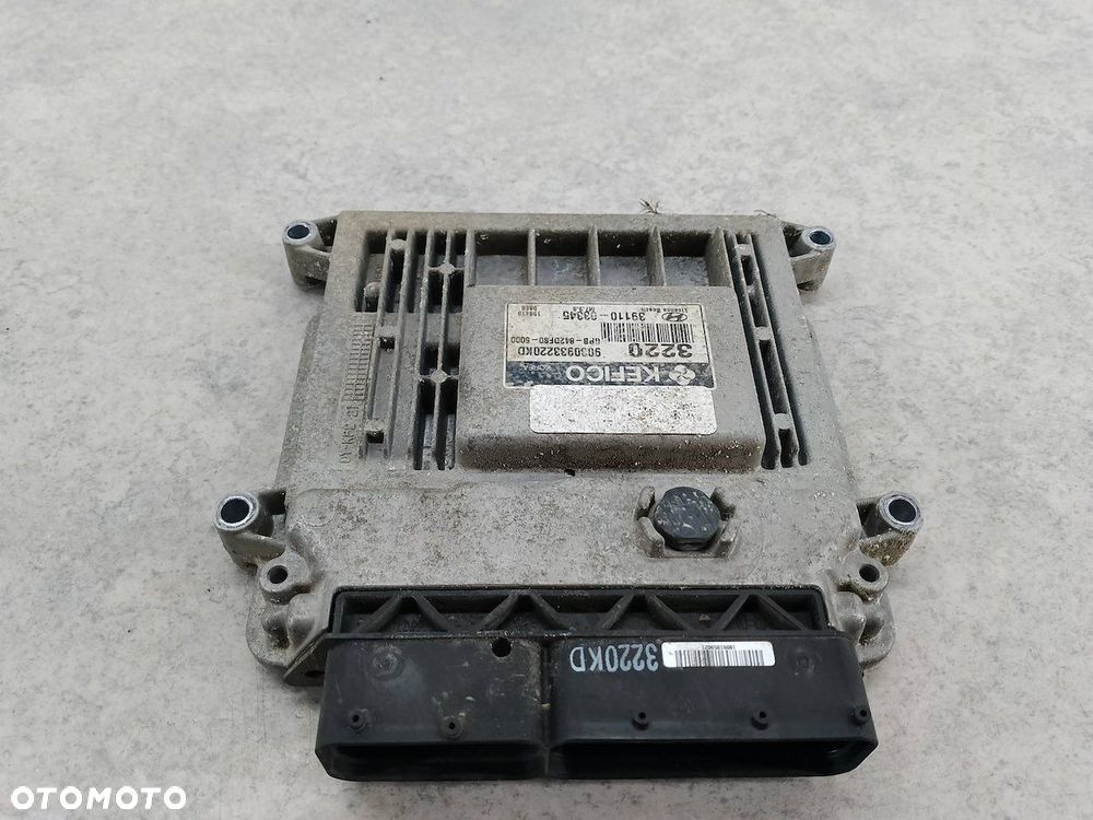KOMPUTER, STEROWNIK HYUNDAI I20 I 39110-03345 GPB-842DFS0-5000 1.2 16V - 1