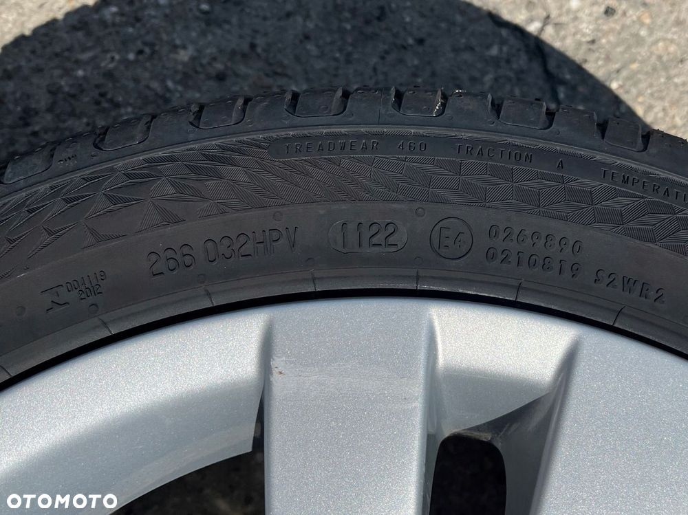 Koła Felgi opony BMW E90 E91 R17 OPONY LATO CONTINENTAL IGŁY - 9