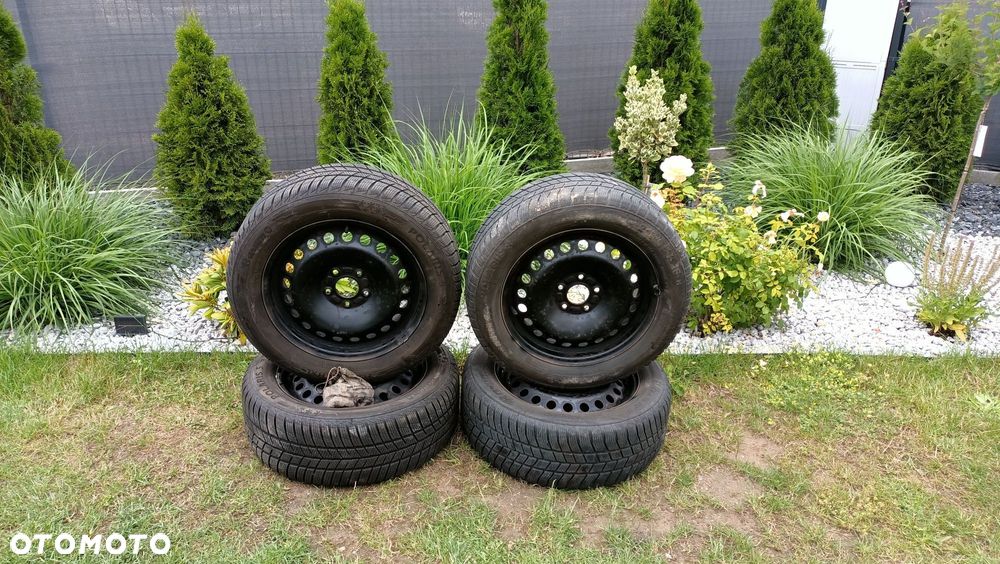 Koła zimowe felgi 16 5x108 Ford Mondeo Focus C-Max 215/55/16 okazja - 1