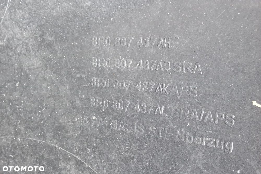 Zderzak przód przedni Audi Q5 8R0.  12-16r.  PDC SPR - 9
