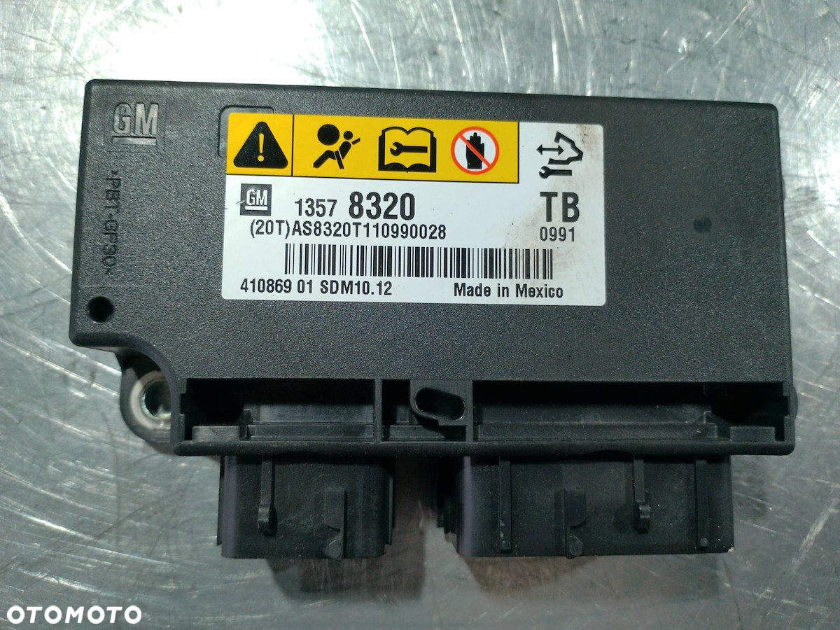 DESKA ROZDZIELCZA,KONSOLA ,PODUSZKI SENSOR OPEL INSIGNIA 13242014 - 8