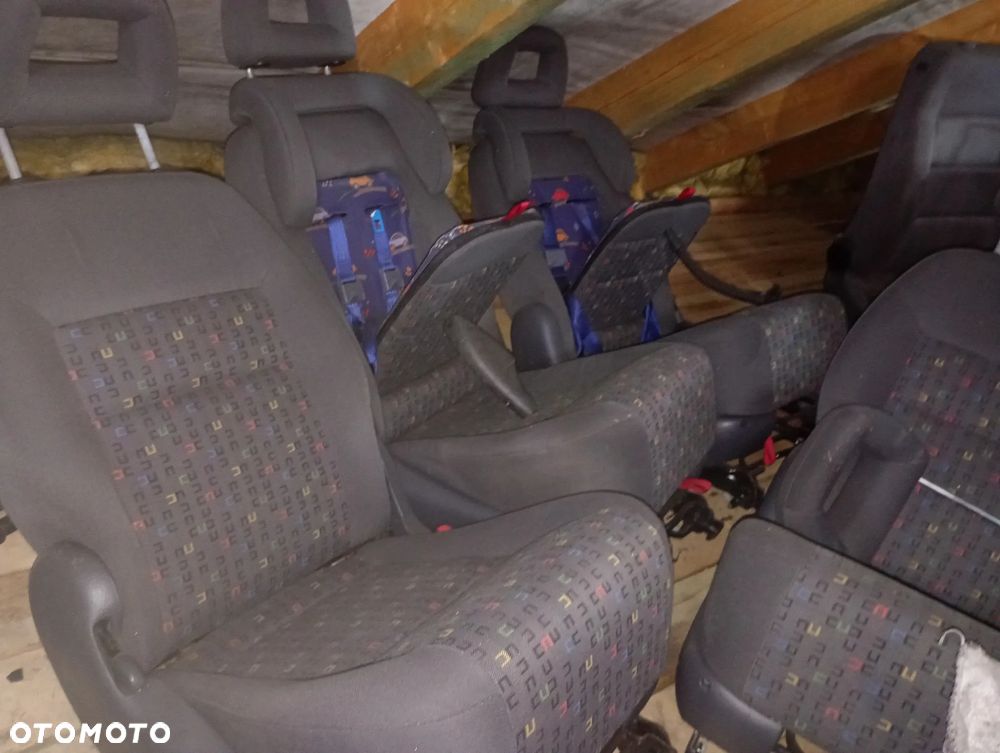 Volkswagen Sharan 00-10 tylne fotele super stan - 3