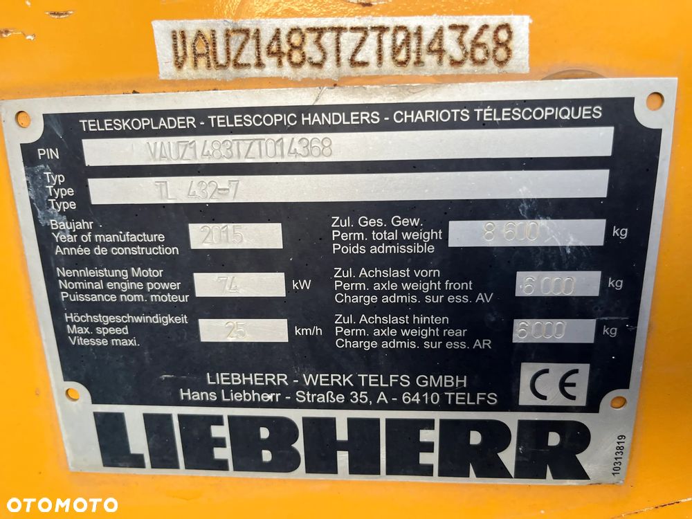 Liebherr Liebherr TL 432-7 - 8
