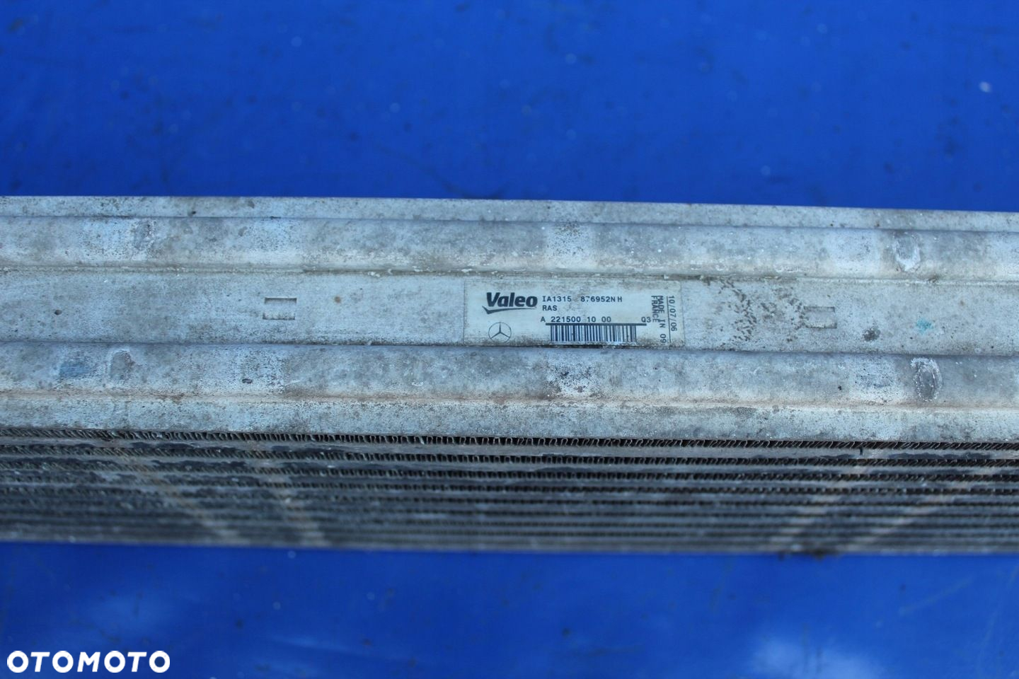 Intercooler chłodnica powietrza Oryginał Mercedes W221 3.0 cdi A2215001000 - 10