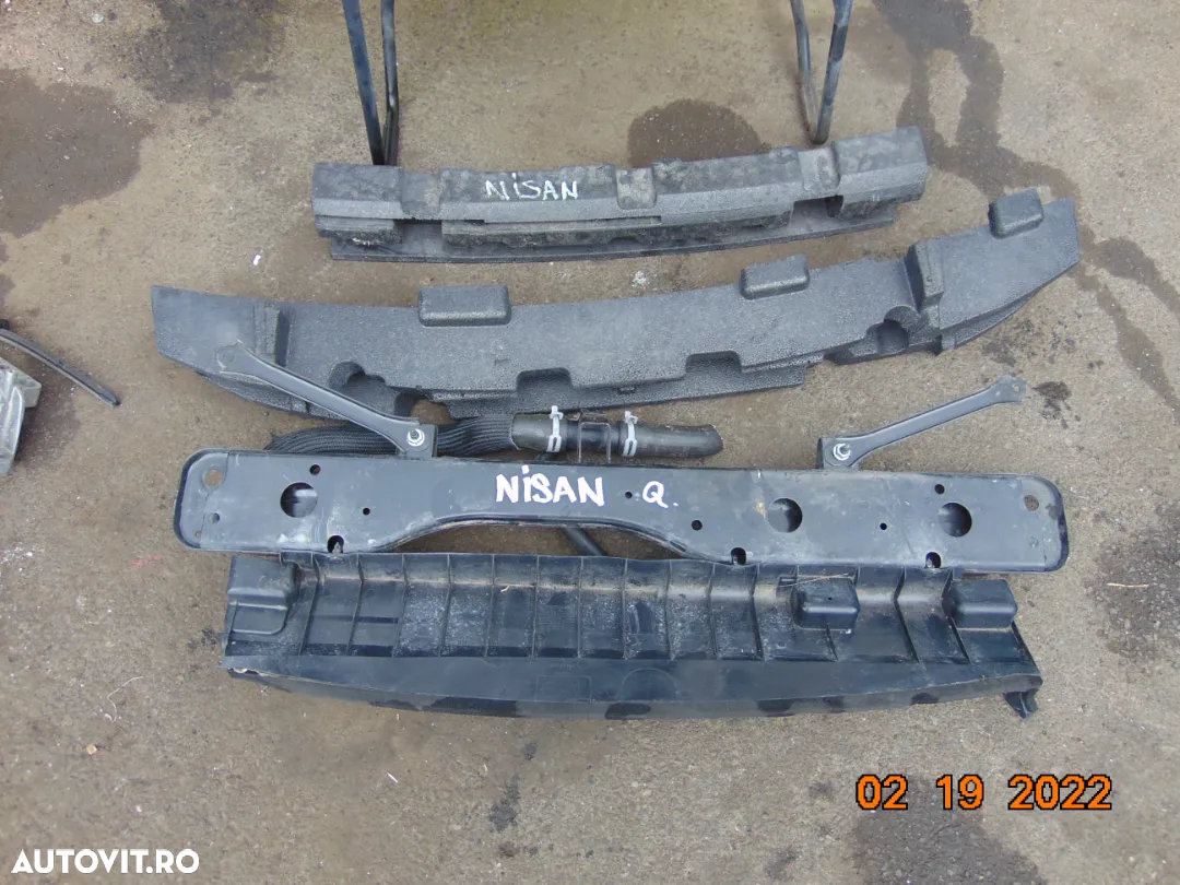 Trager Nissan Qashqai 2013-2020 trager armatura grila radiatoare 1.5 radiator apa intercooler gmv v - 7