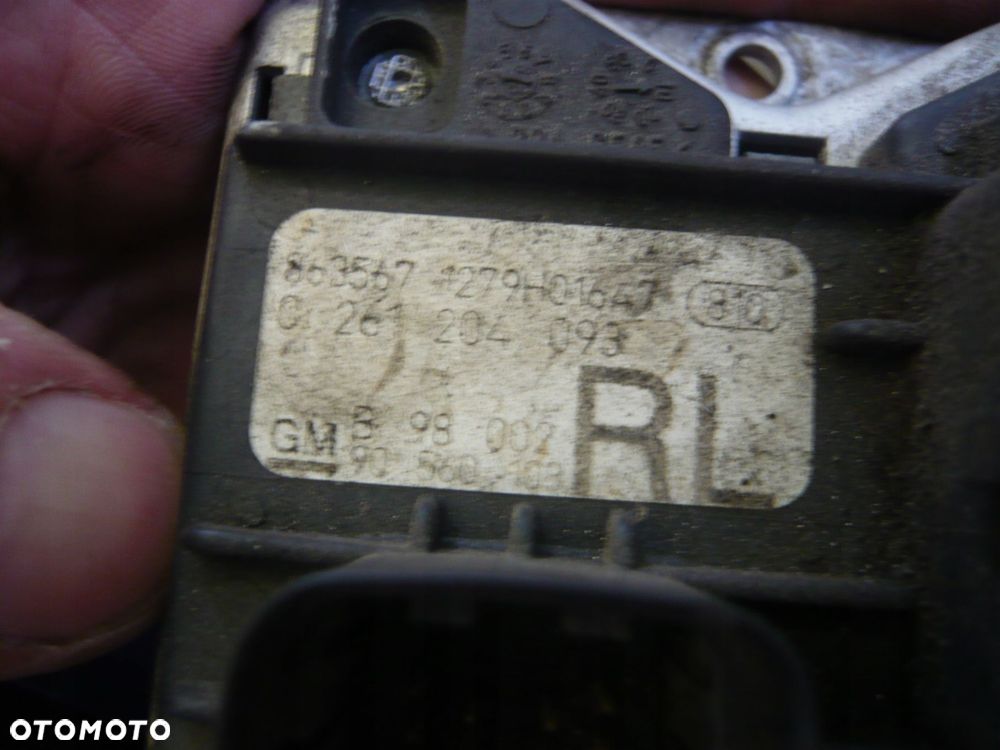 komputer sterownik silnika 0261204093 opel astra g - 2