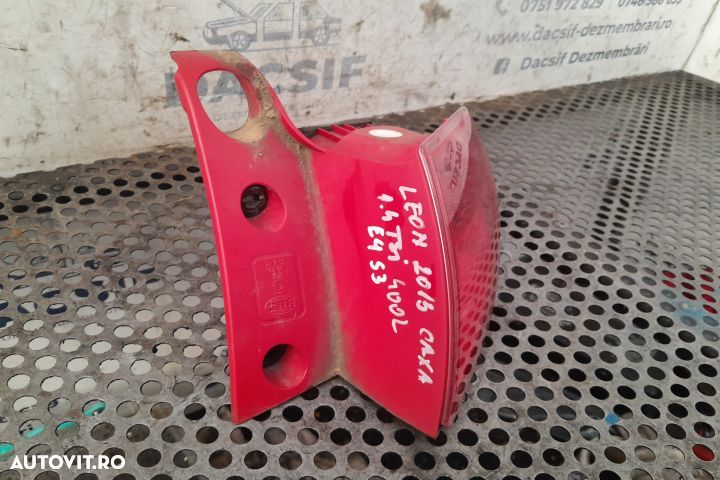 Lampa / Tripla stop dreapta pe aripa Seat Leon 2 1P [facelift] [2009 - 1