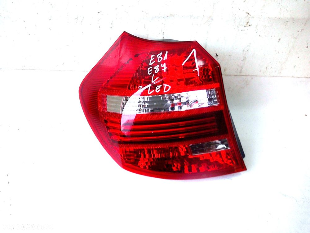 bmw 1 e81 e87  lift 07-13r lampa tył lewa led nowa  tylna - 1