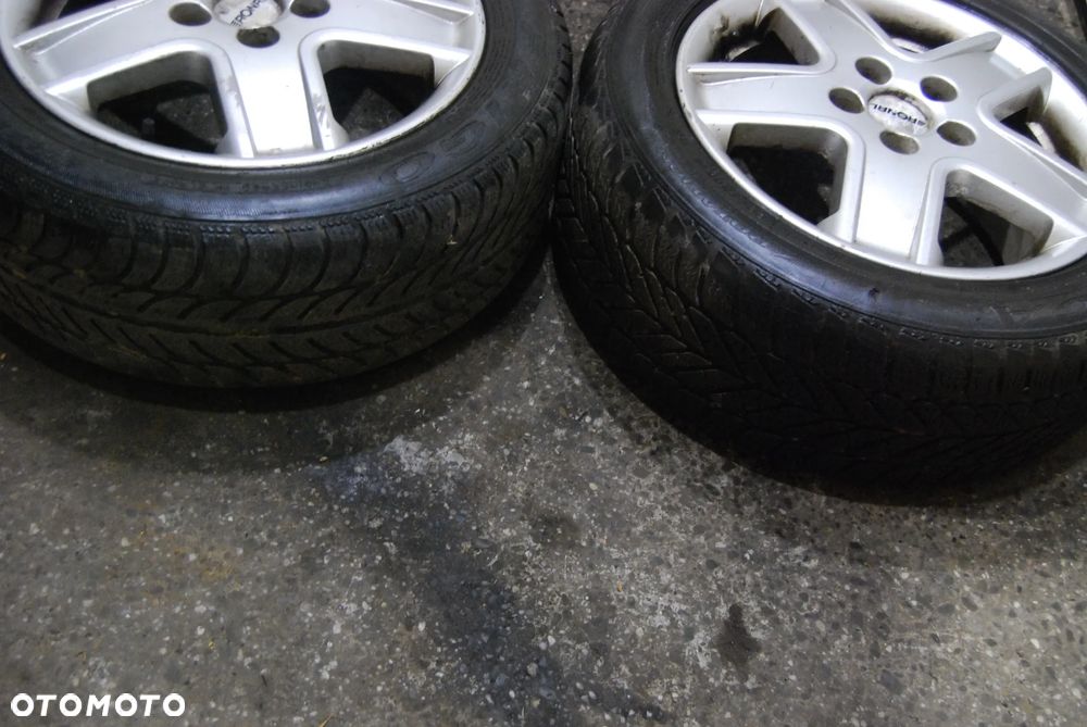 KOŁA FELGI ALUMINIOWE 205/55R16 5X112 7J ET59 OPONY ZIMOWE 7M3601025A VW SHARAN MK I LIFT SEAT SKODA AUDI - 6