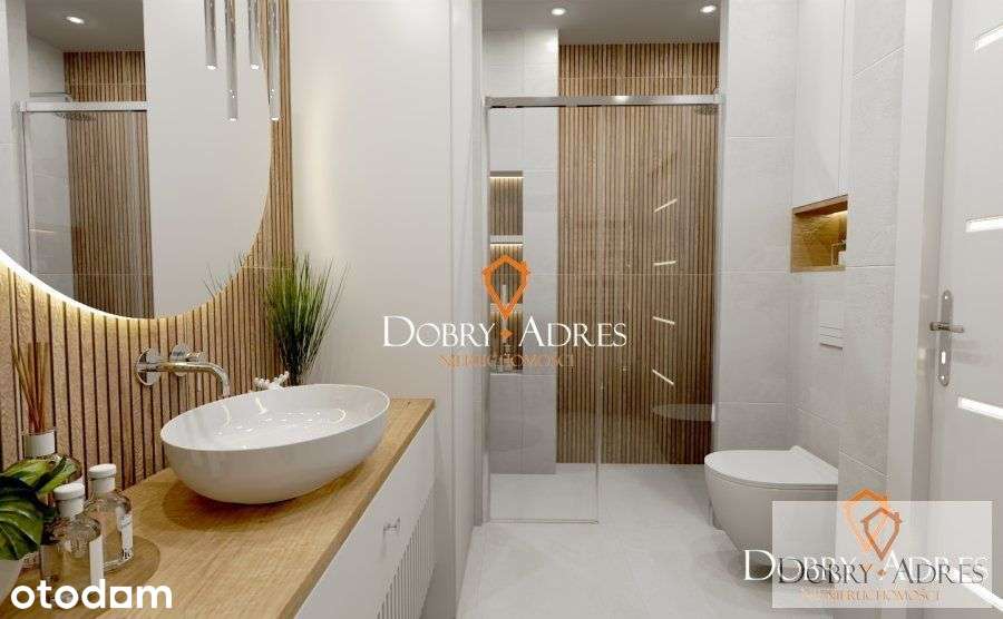 Apartament 3 pokoje, parter, garaż