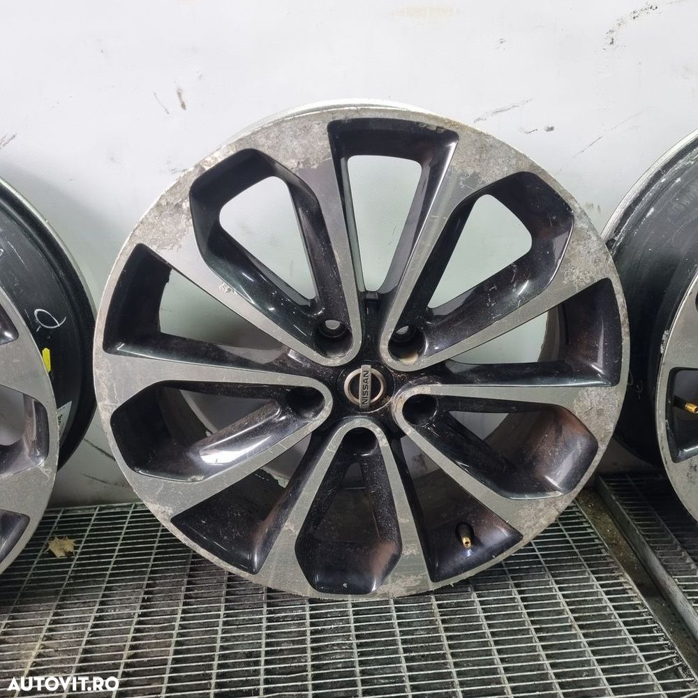 Jante aliaj Nissan Qashqai Facelift 2010 - 2013 (1404) R18 ET40 - 3