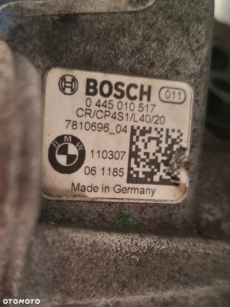 POMPA WYSOKIEGO CISNIENIA WTRYSKOWA BMW 2.0D N47 184KM F10 F11 F30 F31 X1 X3 E90 E91 E60 SLASK WYSYLKA - 4