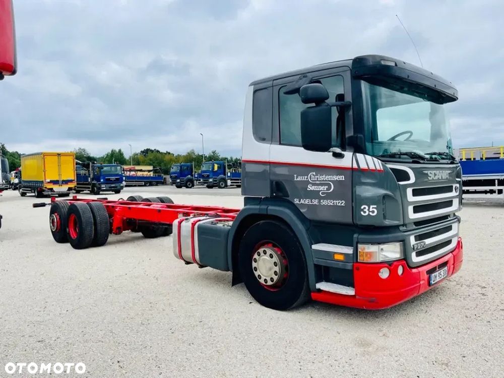Scania Scania P R 270 6x2 oś skrętna podwieszana / podwozie / rama do zabudowy / - 5