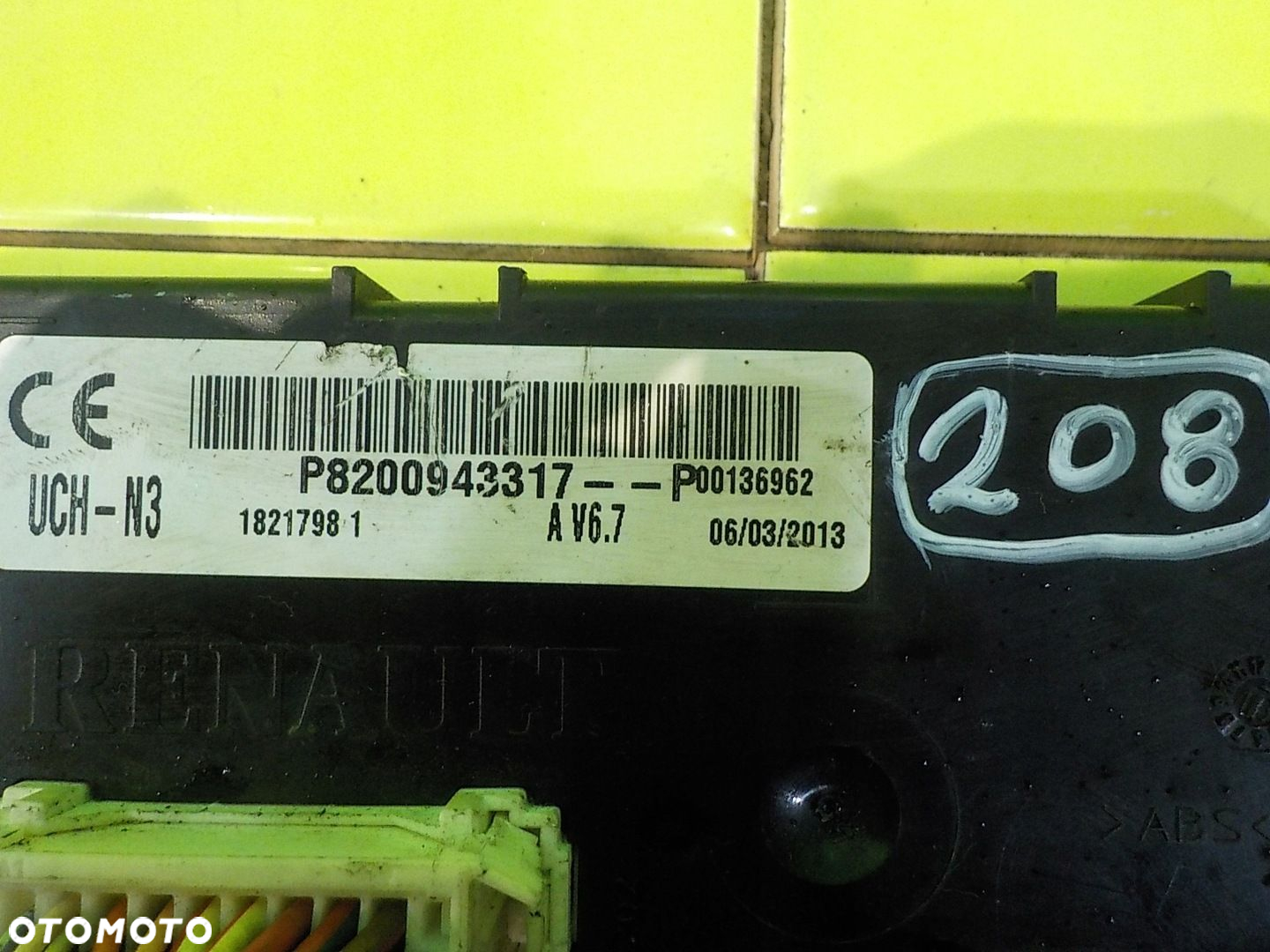 VIVARO A I LIFT TRAFIC 2.0 CDTI 13r modul sterownik UCH 8200943317 - 3