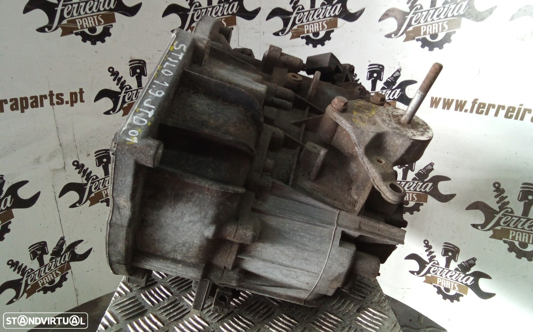 Caixa de velocidades Fiat Stilo 1.9 JTD S/ REF - 2