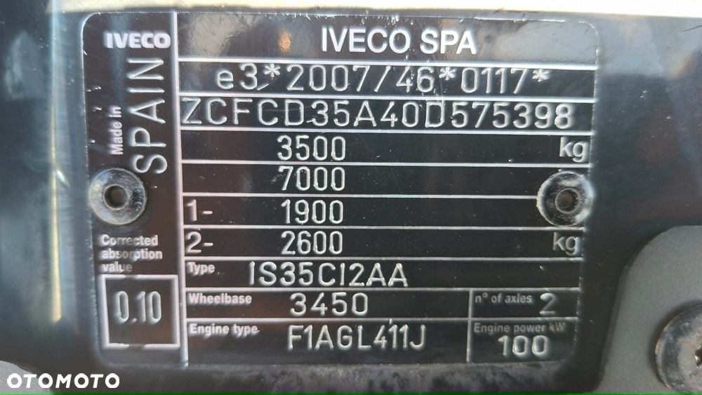 Iveco 35C14, 35C13, 35C15, 35C16, 35S13, 35S14 - 15