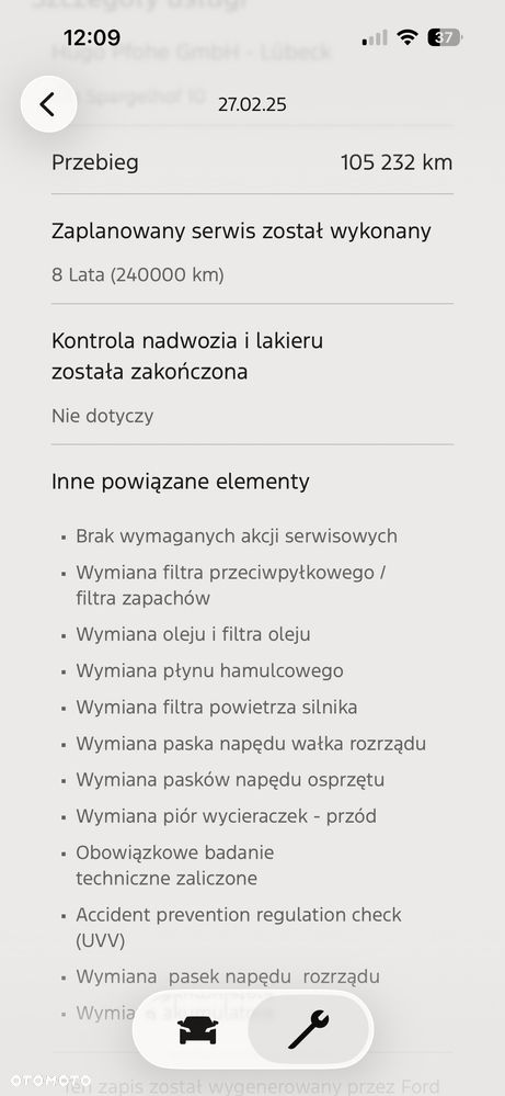 Ford Transit Custom L1H1 Klima Hak Tempomat Relingi Nowy rozrząd - 24