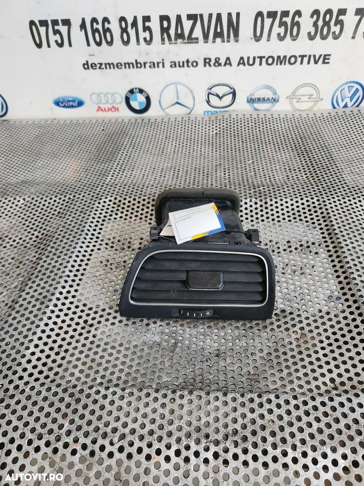 Grila Aerisire Ventilatie Bord Vw Golf 7 VII Cod 5GP - 1