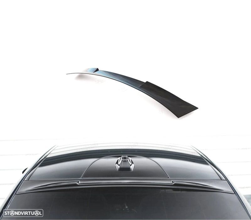 SPOILER VIDRO TRASEIRO BMW G60 24- LOOK M PRETO BRILHANTE - 2
