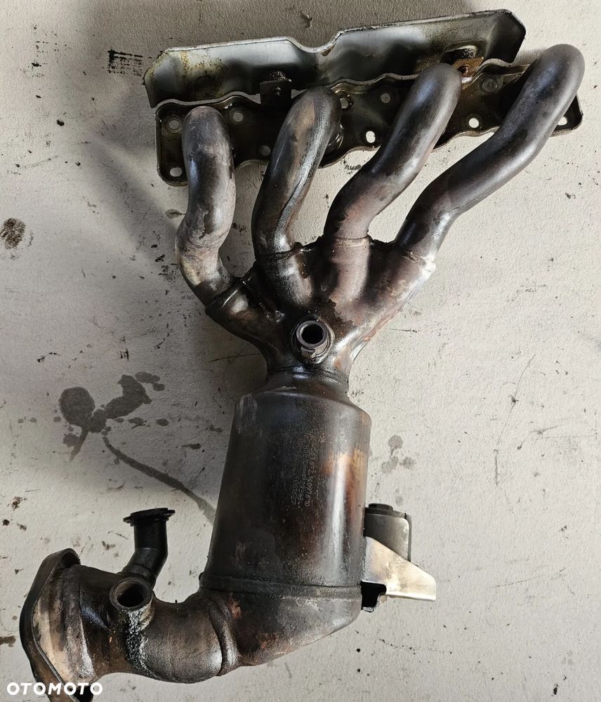 BMW 1 3 E90 E91 E87 116i 118i 316i 318i N43 1.6 kolektor wydechowy Katalizator 7563672 - 1