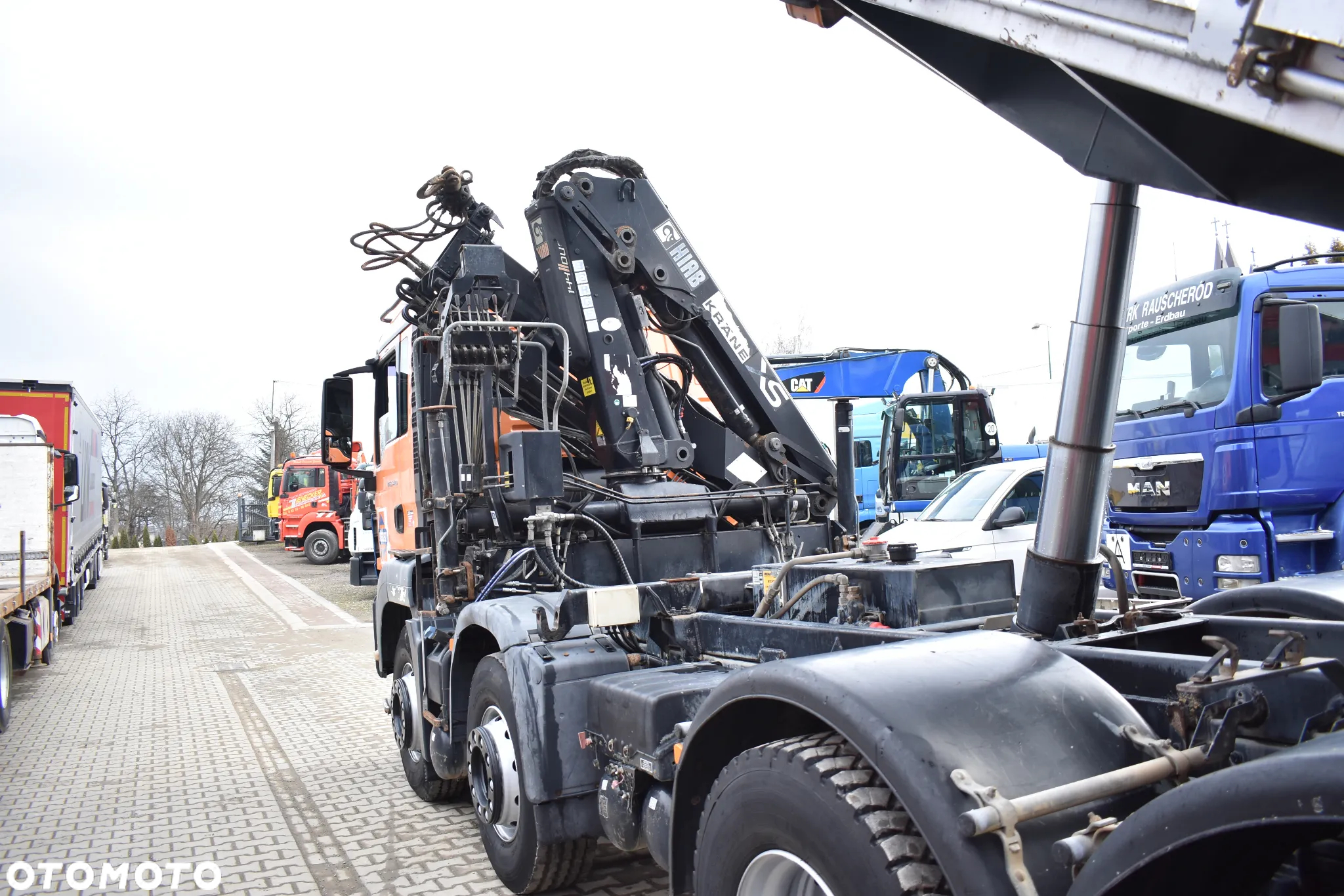 MAN TGS 35.400 Euro5 Wywrotka 8x4 + HDS HIAB XS 144 / Manual/ Resor / Kran/ Crane / Manipulator/ Sprowadzony z Austrii - 14