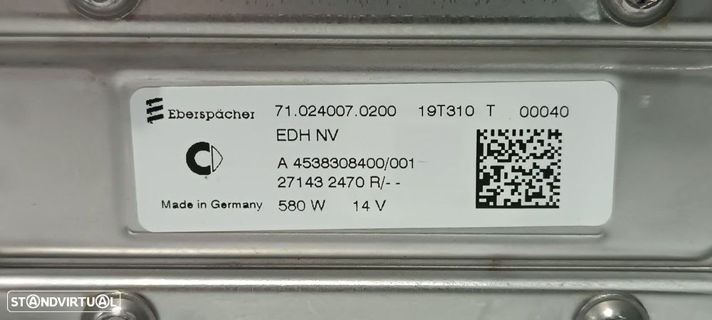 VÁLVULA DE INTERCAMBIO DE SOFAGEM SMART FORTWO CABRIO ELECTRIC DRIVE (453.491) - 4