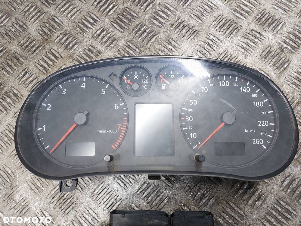 ZESTAW STARTOWY LICZNIK AUDI A3 8L 1.8 T 06A906032AS 0261206435 8L0920930A - 6