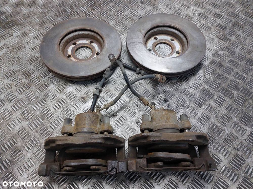 TARCZE HAMULCOWE PRZÓD + KLOCKI + ZACISKI FORD FOCUS MK3 1.6 TDCI - 5