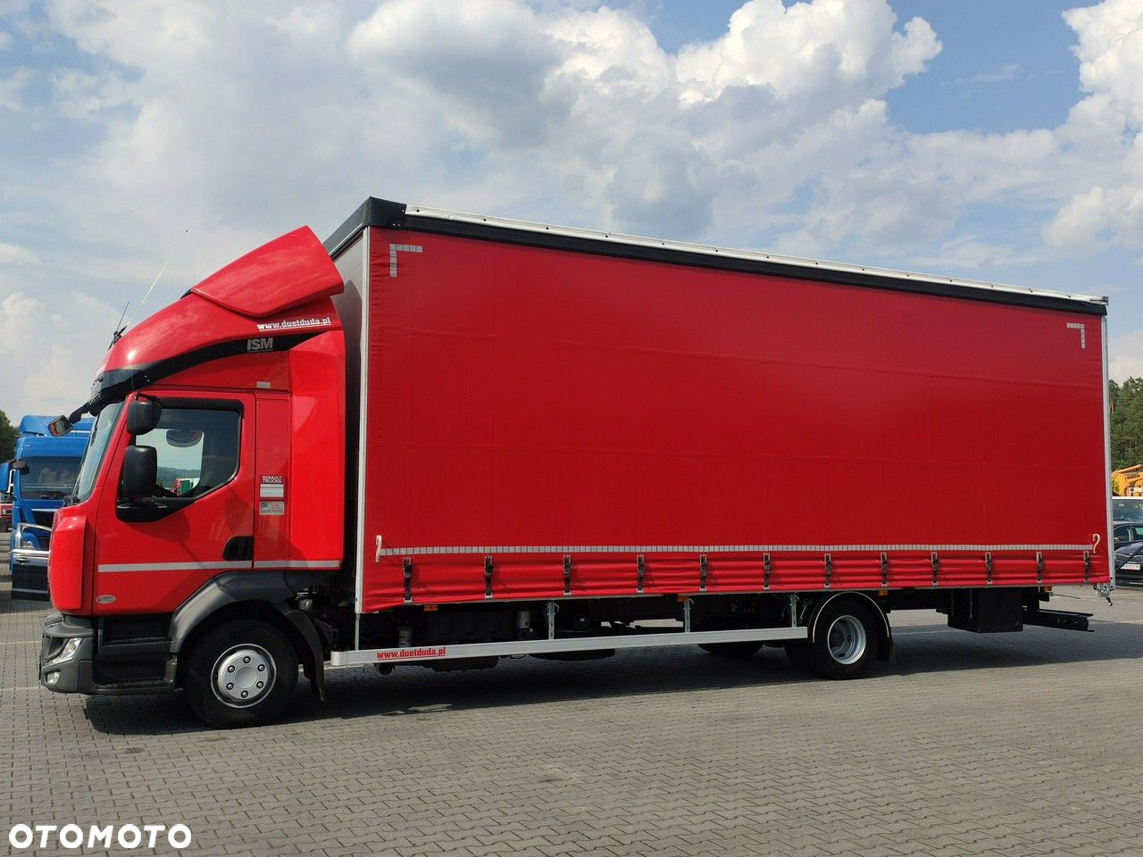 Renault D12.240 E6 Firana Tył Drzwi  Dach Zsuwany Długa 830cm - 9