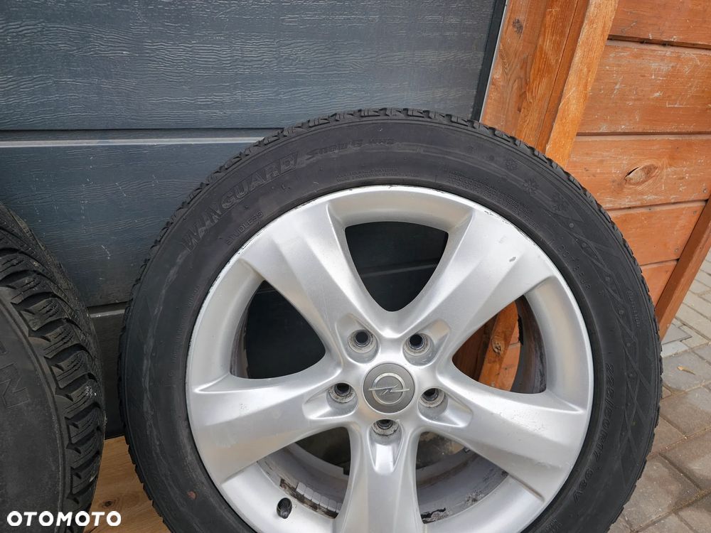 KOŁA FELGI ALUMINIOWE OPONY ZIMOWE OPEL ASTRA J K ZAFIRA C R17 7J 5x115 ET44 225/50/17 - 3