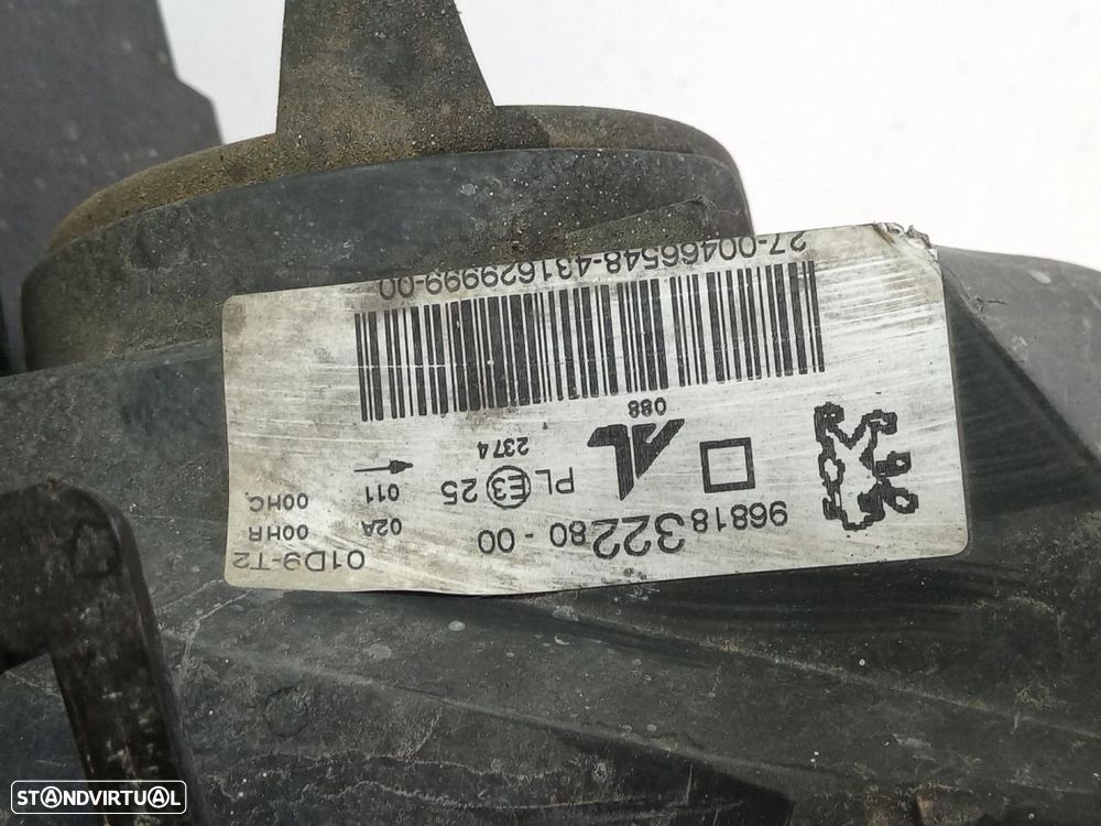 FAROL DIREITO PEUGEOT 307 BREAK SW S2 - 3